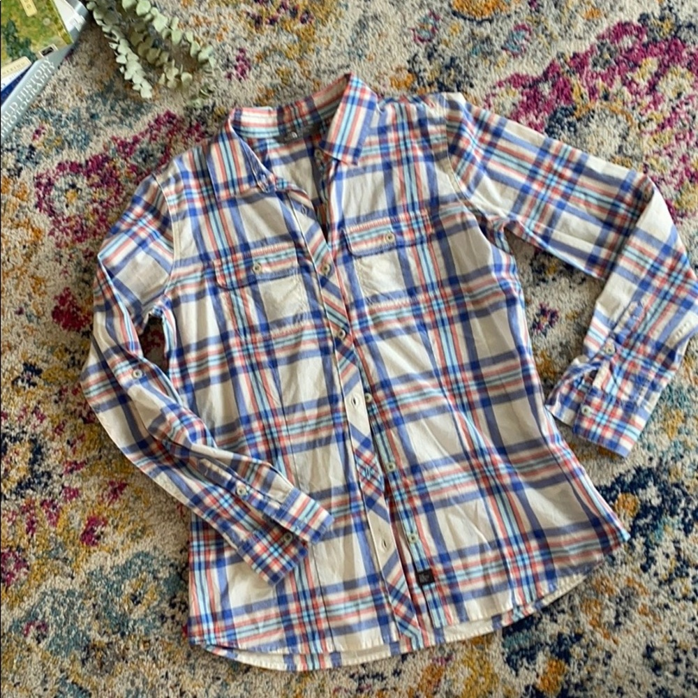 North face button down shirt